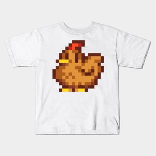 Brown Chicken Kids T-Shirt